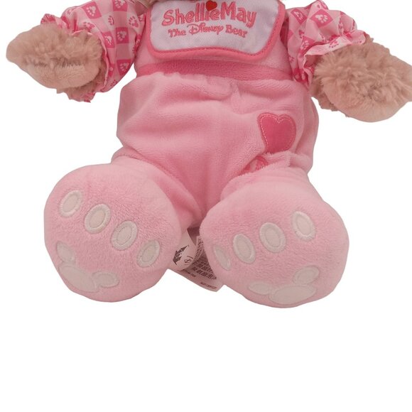 Disney Parks My First Shellie May Bear Teddy Mickey Pink Bow Shelliemay Plush - Picture 3 of 14